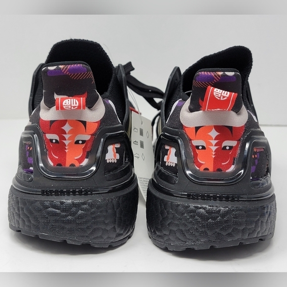 Adidas Mens Size 7 Ultraboost 20 Chinese New Year Black Running Shoes GZ8988 New - Picture 7 of 11